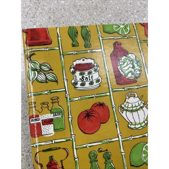 Vintage 1950's Cookbook 3 Ring Binder Recipe Holder Ephemera Prop Kitchen - Picture 2 of 9